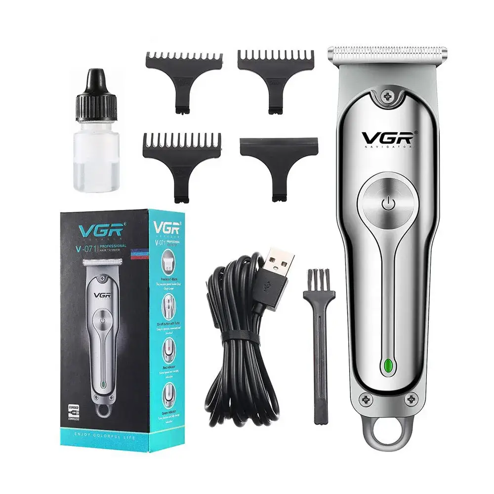ماشین اصلاح موی سر و صورت وی جی ار مدل V-071