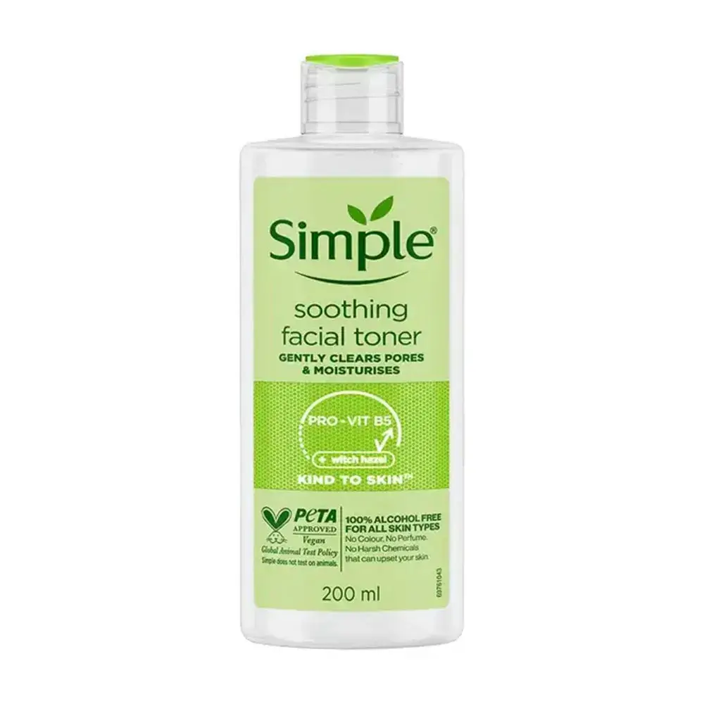 تونر آرامش بخش سیمپل Kind To Skin Soothing Facial Toner